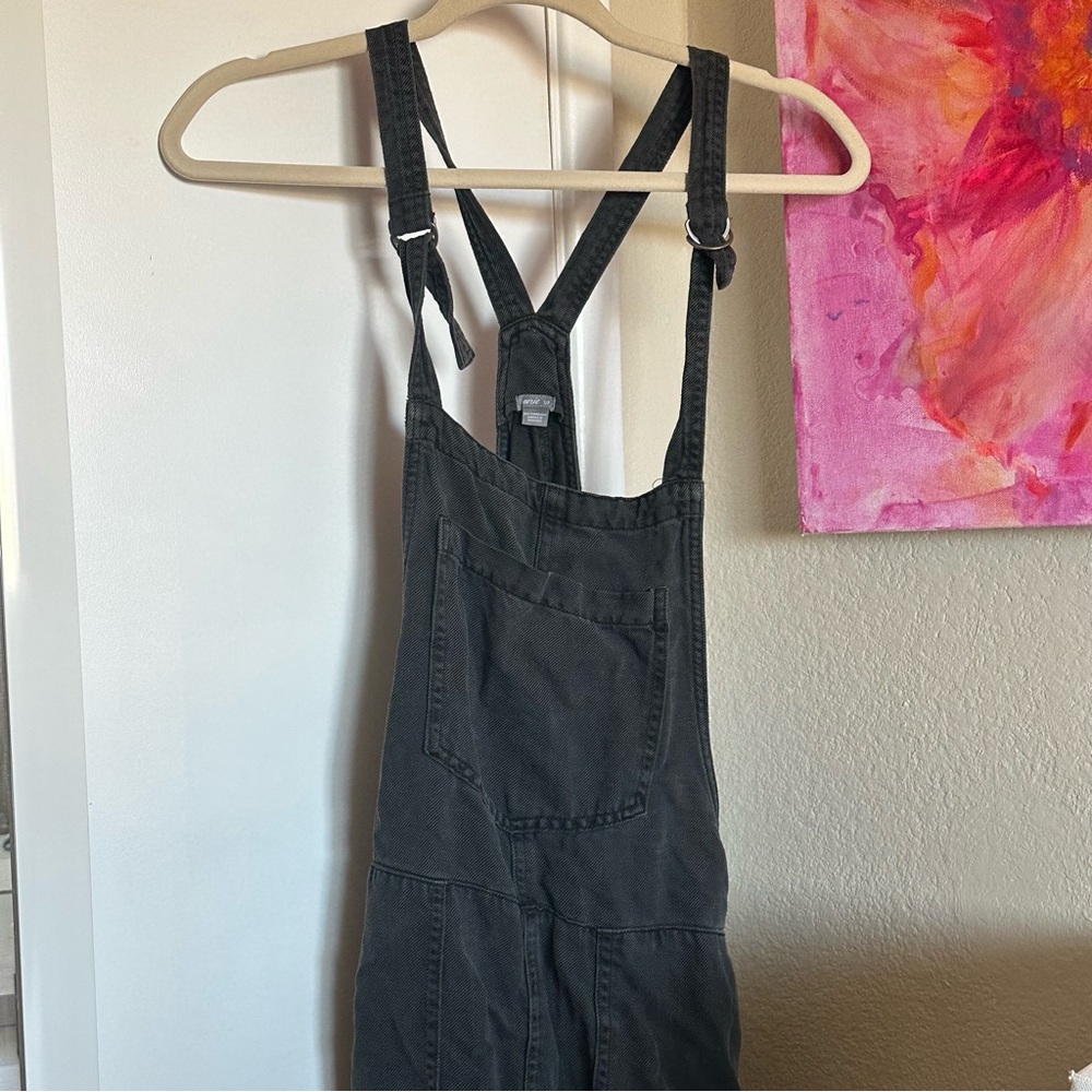 Dark Gray Overalls